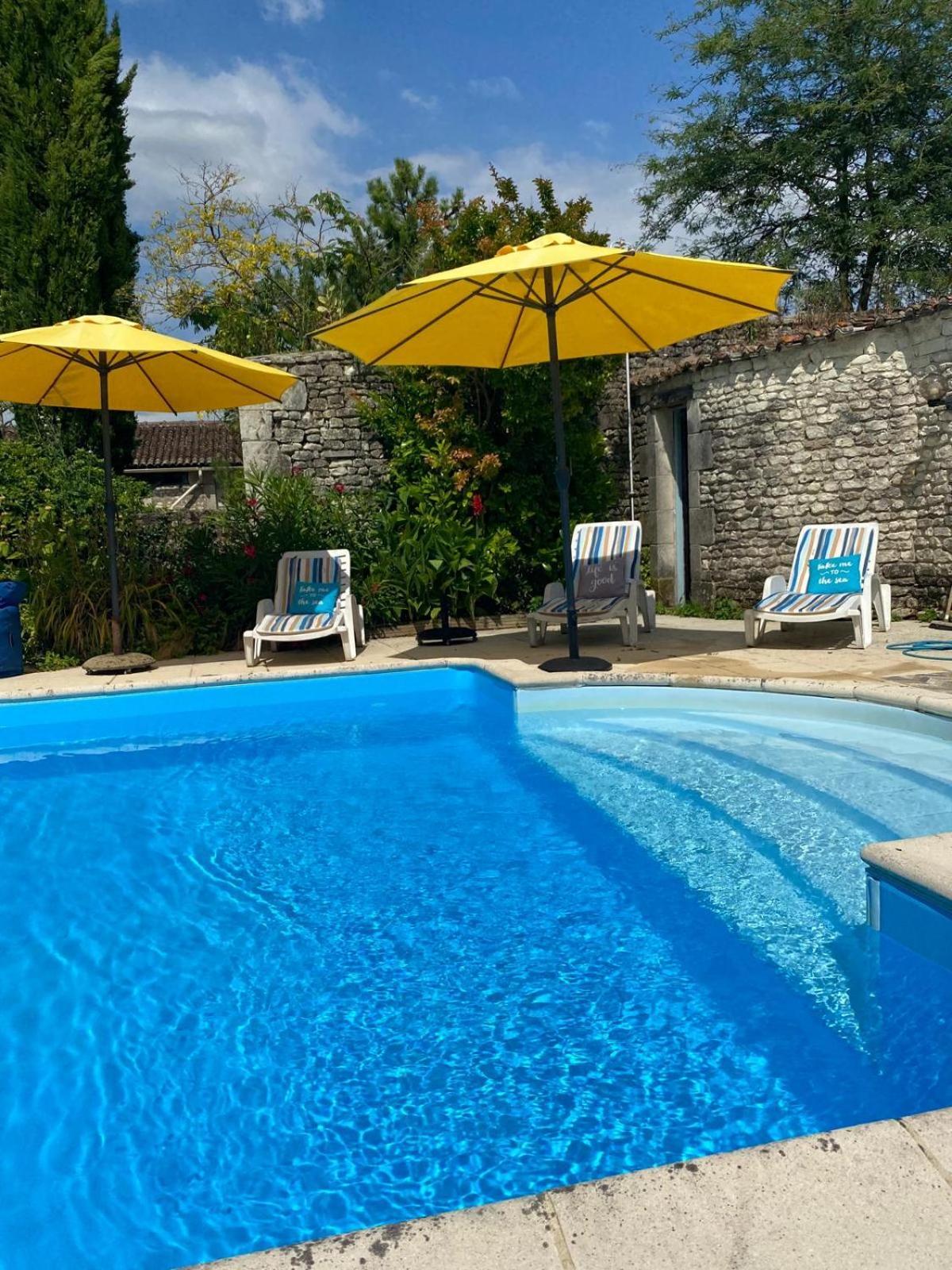 Les Coindries Villa Faye-la-Vineuse Dış mekan fotoğraf